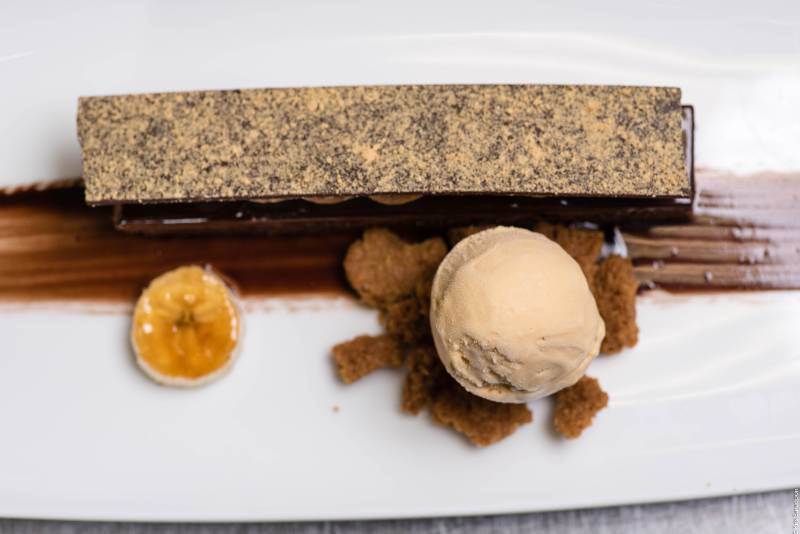 烹饪艺术 Dinner Fundraiser Chocolate Dessert