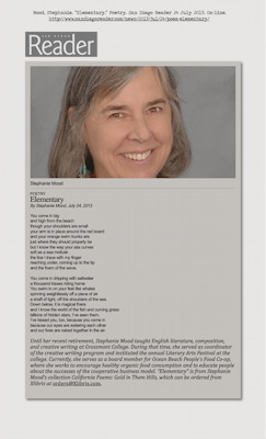 心情,斯蒂芬妮。 “小学”。 诗歌。 圣地亚哥读者2013年7月24日。