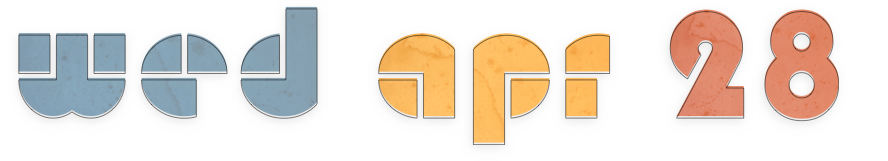 Wednesday, 4月28日, 2021