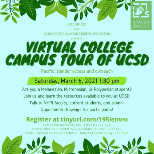 加州大学圣地亚哥分校太平洋岛民访问和外展 UCSD