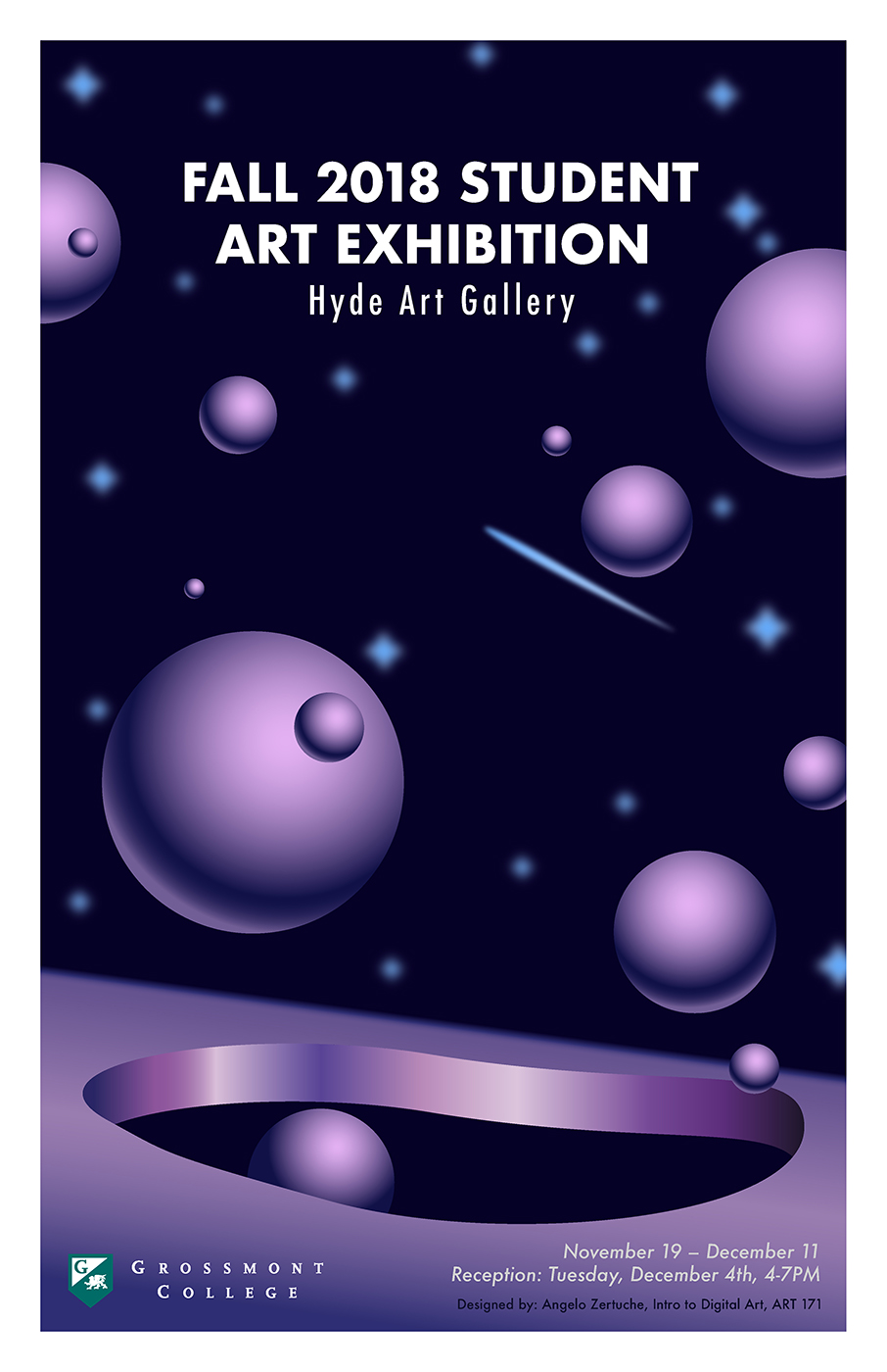 Student Art Exhibition Poster 3