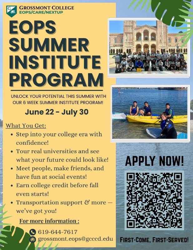 Information regarding the Summer Institiute Program, including dates of June 22-July 30, 2026, benefits, and how to apply to the program.