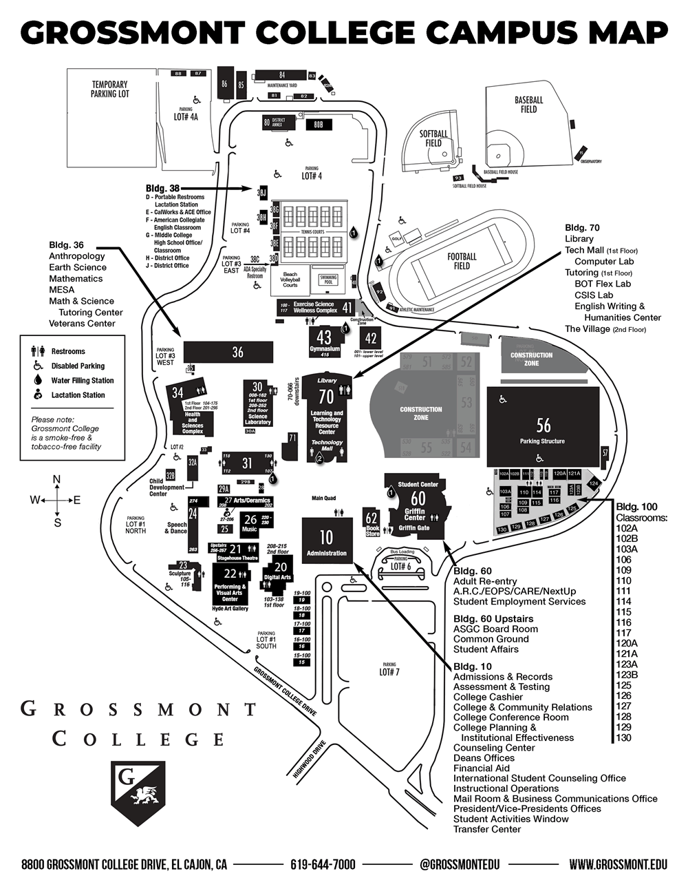 2026 - Spring - Campus Map